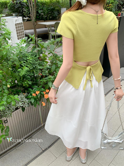 <曾小咸推荐>3.26现货秒杀 ！微信超特价！！2色方领短袖T恤 日常129.99 立减70 秒杀59.99！ 商品图11