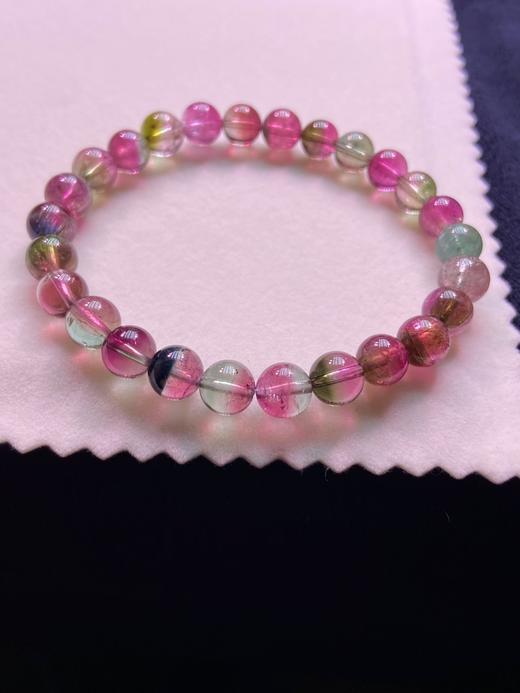 7mm单圈西瓜碧玺手串 商品图6