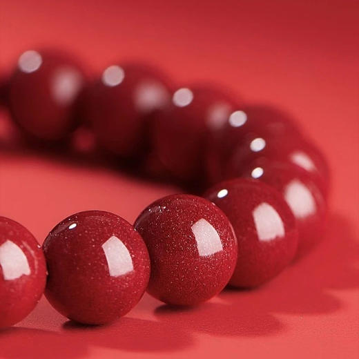 福禄双全朱砂手串 带证书 商品图5