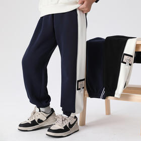 贝田男童运动裤2024新款秋季儿童裤子春秋款男孩帅气秋天大童卫裤