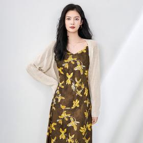 「高货wl」全新升级【铂金会员146/天猫199/差价53】(01555)洛诗琳时尚蝙蝠袖立体镂空上衣2025夏季天丝亚麻纱防晒衫