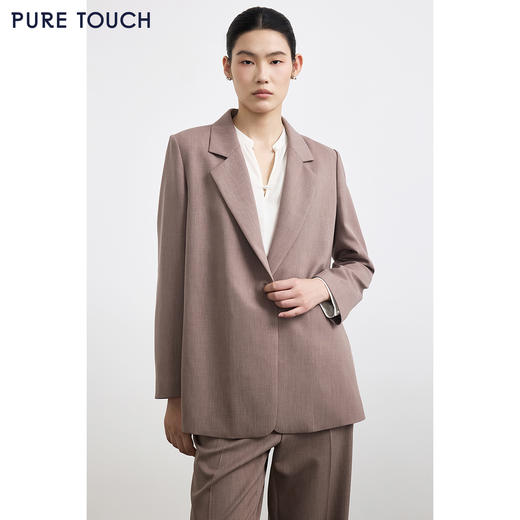 PURE TOUCH职场必备女士西服修身显瘦通勤套装 商品图0