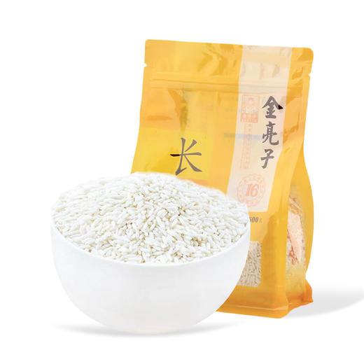 金亮子·长糯米600g  米香浓郁纯粹 色泽洁白无杂质 商品图0