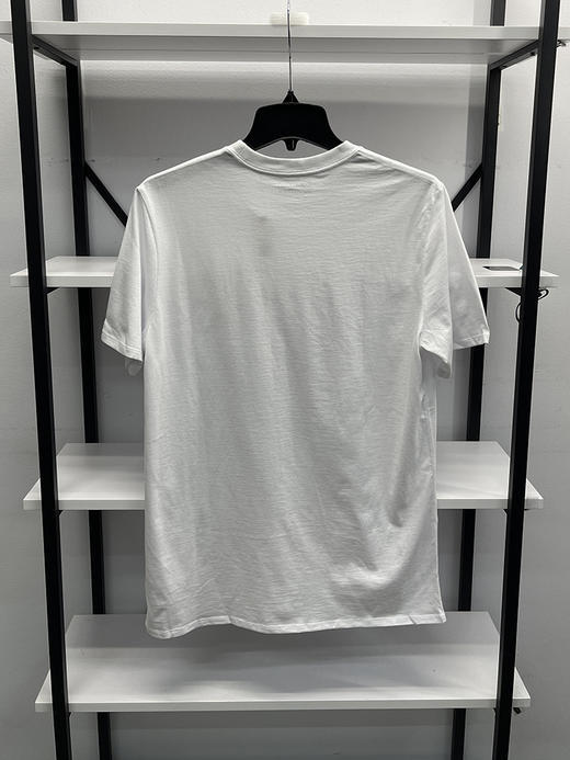 Calvin Klein/CK 男士夏季纯棉字母印花舒适休闲圆领短袖T恤 商品图1