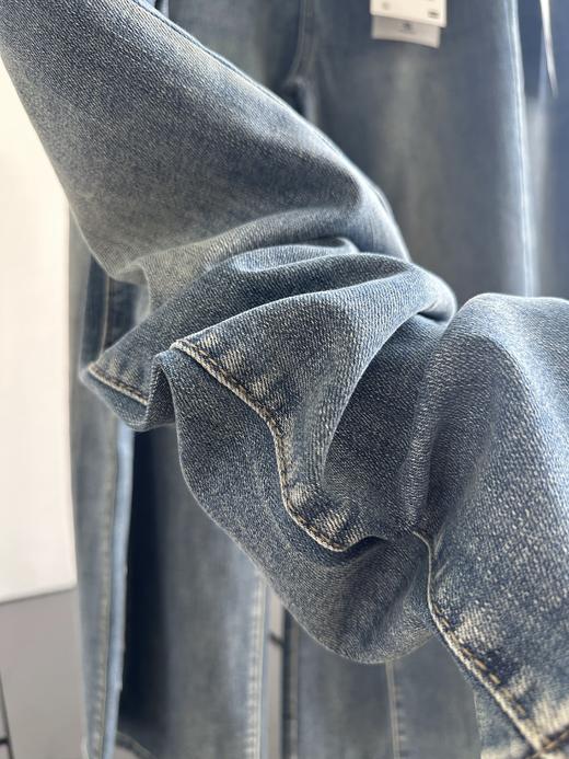 3种长度可选⚠️舒服到飞起❗M*CO同款【重工水洗 直筒牛仔裤】品牌尾单捡漏牛货！！官网售价500➕开团秒  ✅高含72.8%土耳其进口棉混纺面料，柔软舒适又有挺括感 商品图6