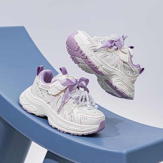 ANNIL/安奈儿女童秋季新款老爹轻便软底百搭时尚学生鞋HG5305545 商品图2