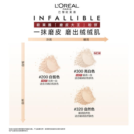 【欧莱雅】恒放溢彩无暇持妆粉饼9g 商品图4