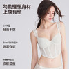 好奇蜜斯蕾丝辣妹鱼骨胸衣性感吊带带胸垫夏外穿上衣内搭内衣女白  伊莎多拉 商品缩略图3