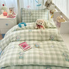 自然醒40支12868全棉夹棉床盖套件三件套大学生宿舍专用卡通被套夹棉床单床盖四季通用JY 商品缩略图8