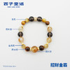 「灵隐景区直发」金霸招财水晶手串 三重能量黄水晶+金虎眼财富 勇气黄虎眼护佑 女生高定能量手链 商品缩略图3