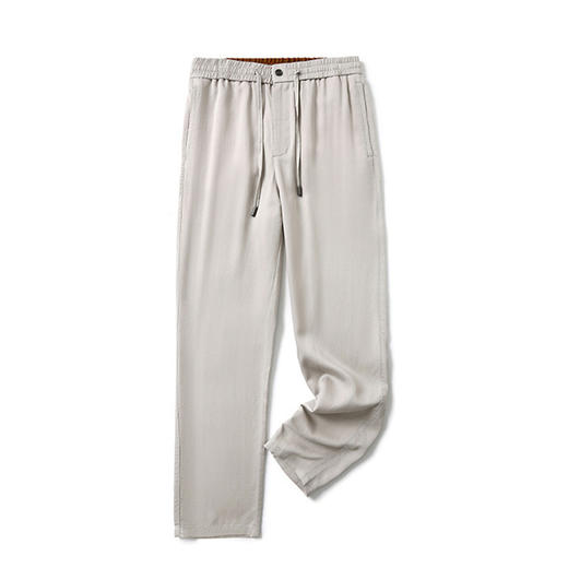 意式高奢！2025亚麻天丝莱赛尔混纺男士垂坠柔软百搭休闲裤！ 商品图4