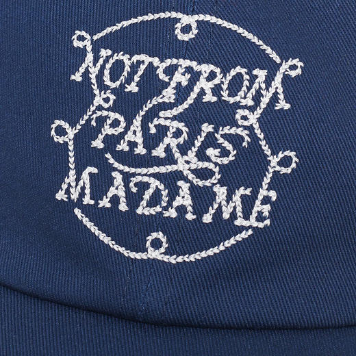 Drole De Monsieur La Casquette 法式刺绣标语棒球帽 鸭舌帽 商品图2