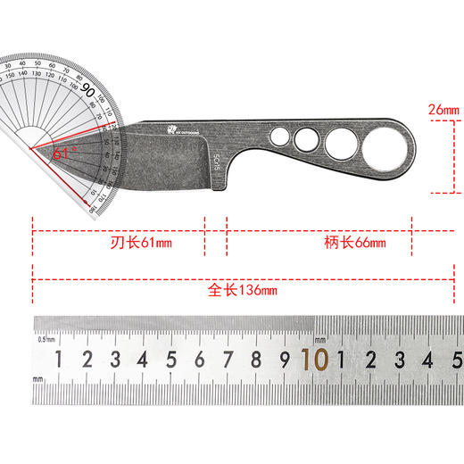 汉道PRO洛克多功能户外求生刀生存刀 商品图8
