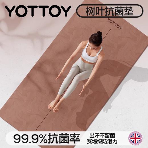 瑜伽垫【YOTTOY】瑜伽垫健身垫家用2025新款专业防滑减震静音隔加厚孕妇用 商品图0
