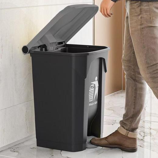 【ZK】68L  脚踩 其他垃圾桶 41.2*50.4*67.3 商品图0
