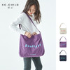 棵初2025年秋季新款亲子中大女童字母斜跨帆布包包带可调节单肩包 商品缩略图0