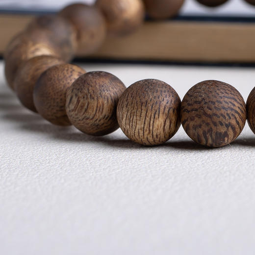 XY0494沉香+南红非洲翠手串 商品图5