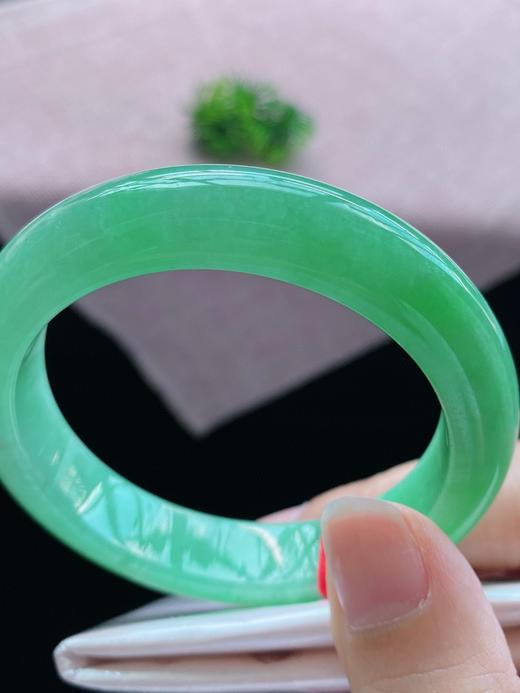 52圈口正圈翡翠手镯 商品图8