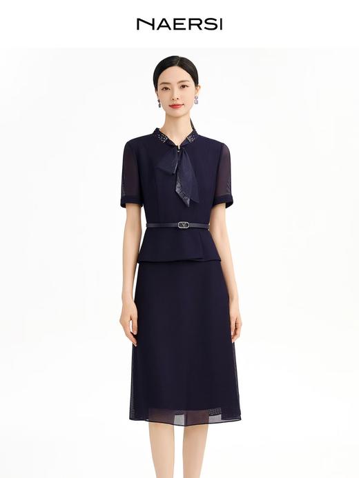 娜尔思NAERSI女装连衣裙NF10347R5 商品图0