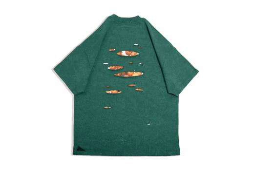 艺术家联名限量-【跳针x刘耀华】艺术T恤《创口呼吸》《暗格出逃》2025新款 商品图0