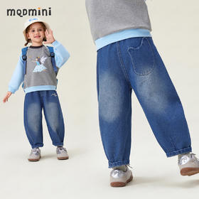 【90-140】【MQDmini】儿童春秋款休闲牛仔裤裤子