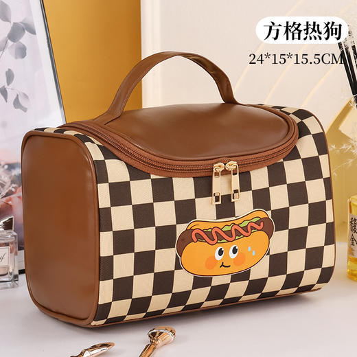 雀说 高级感防水大容量化妆包收纳包 8052 商品图7