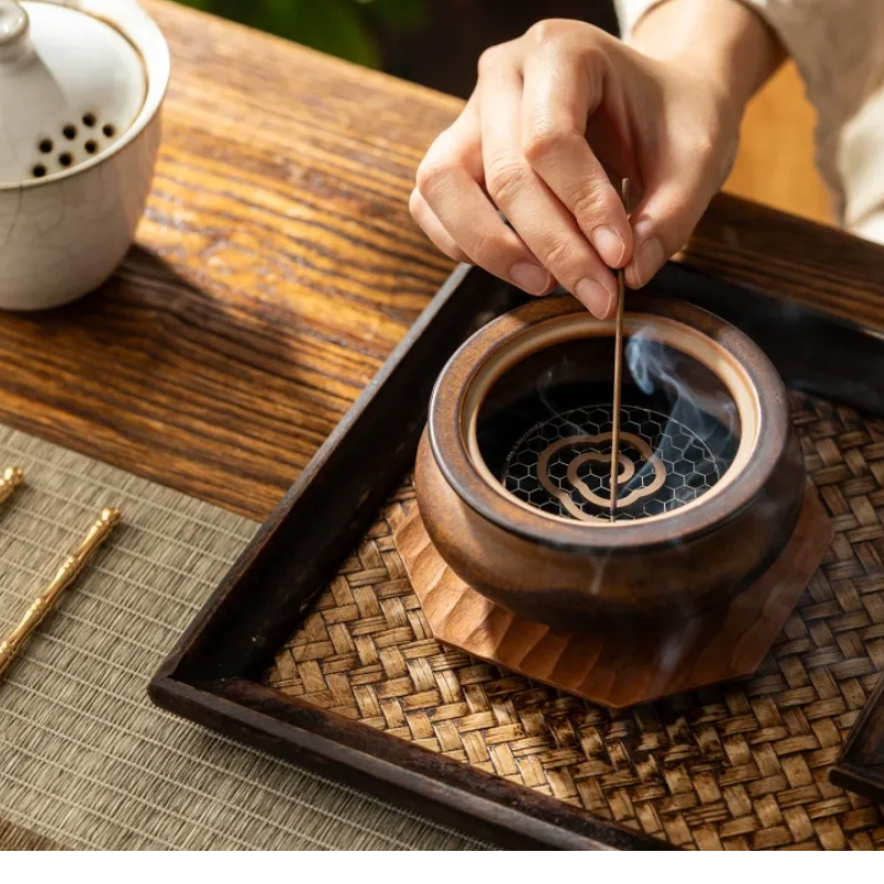 菜菜家无粘盘香|非遗大师调制，550年的古传香方|线香