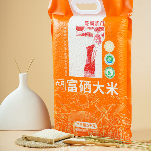 陇间柒月 六月富硒大米5kg 商品图2
