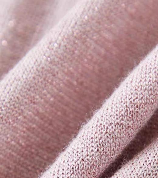 圆领星空纱冰丝针织衫短袖t恤女薄款莱赛尔天丝宽松上衣 商品图5