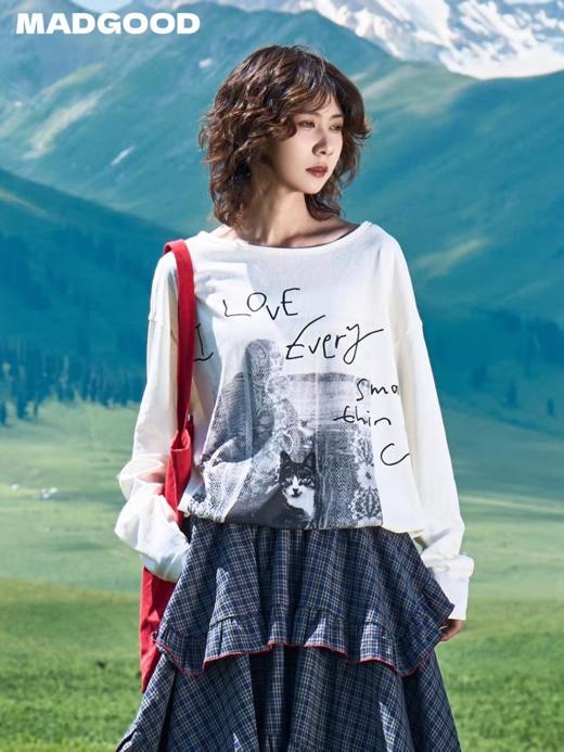 马得工地/MDGDTX13624/爱猫咪罩衫 商品图2