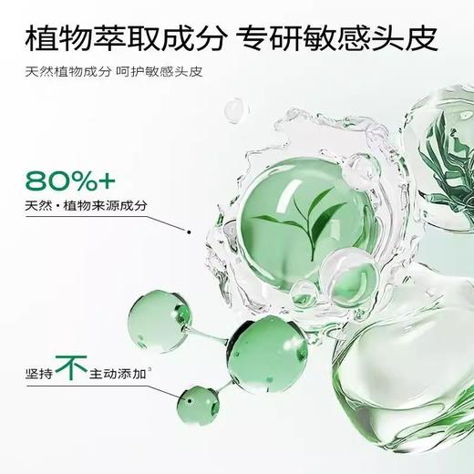 一叶子植物强韧防断洗发水 控油蓬松 去屑蓬松 柔顺护发素洗发水 商品图3