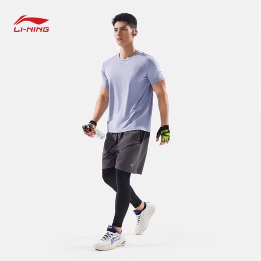 李宁男子速干凉爽短袖T恤ATSV695 商品图4