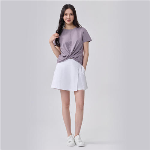 佐丹奴女装商场同款【冰冰系列】【sorona】弹力保型面料针织T恤05325215 商品图2