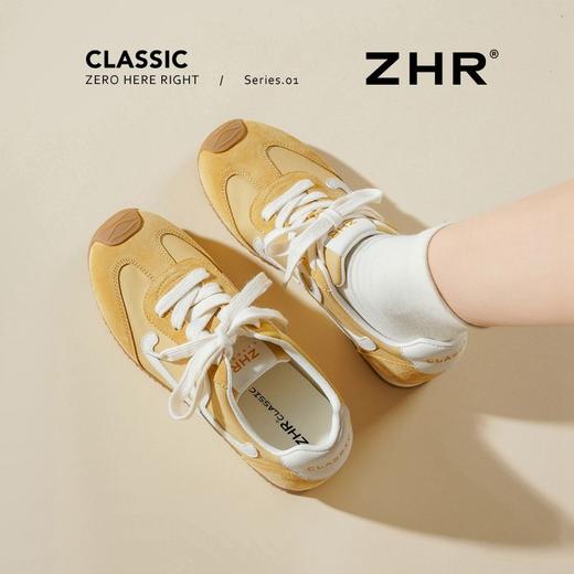 ZHR则则阿甘鞋女2025夏季透气休闲百搭运动鞋内增高小白鞋女 商品图6