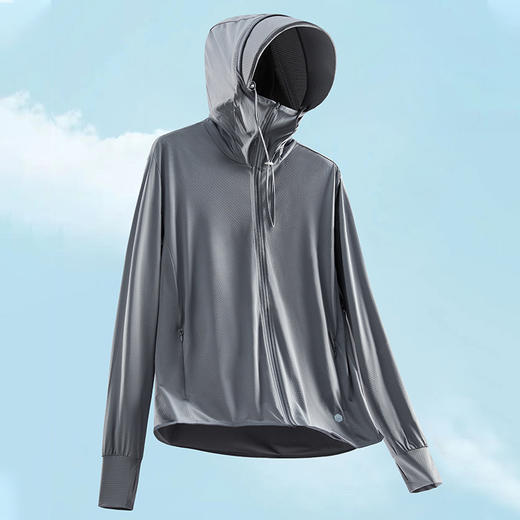 雀说某库同款UPF50+防晒衣女夏季防紫外线轻薄透气防晒外套男钓鱼衣服AL9108S 商品图8