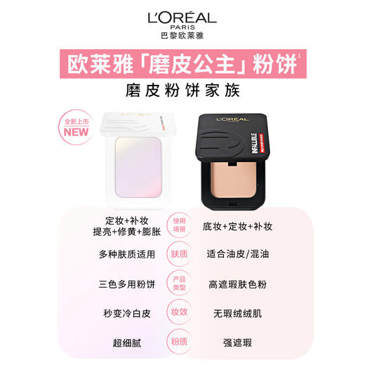 【欧莱雅】恒放溢彩三重提亮粉饼7g 商品图5