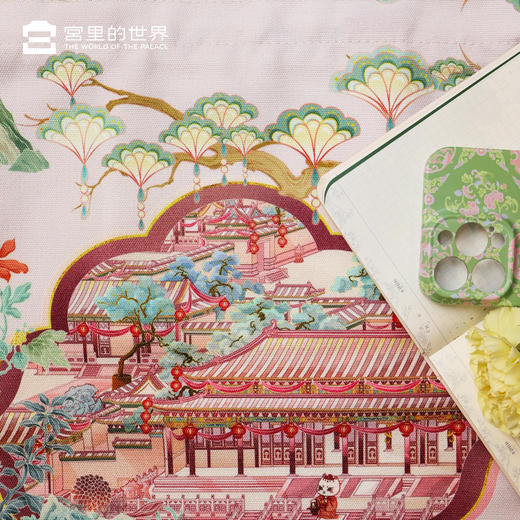 【宫里帆布袋】萌喵朝贺系列帆布袋 商品图5