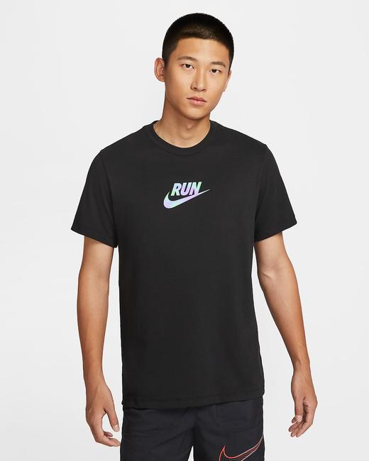 Nike耐克 Dri-FIT 男子速干跑步T恤IH9265-010 商品图0