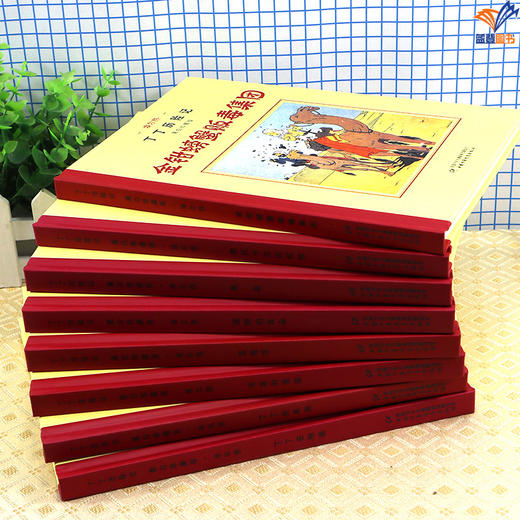 微瑕-丁丁历险记·黑白珍藏版(8册盒装) 商品图3