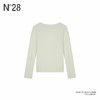N°28 2025秋季新款圆领长袖修身T恤时尚老钱风上衣 895371T032 商品缩略图2