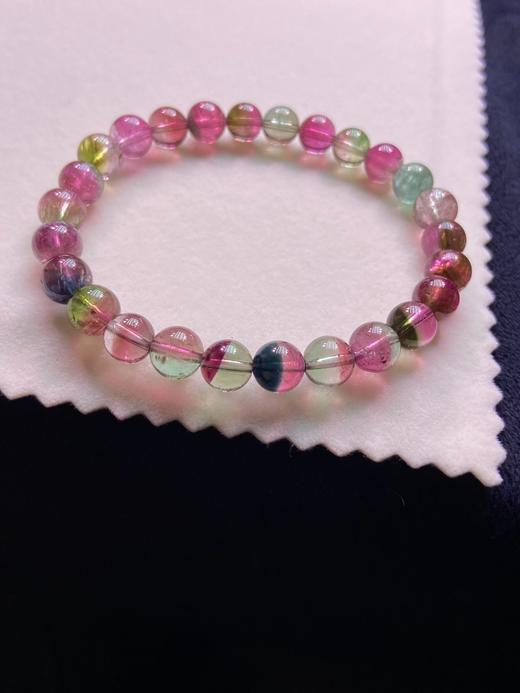 7mm单圈西瓜碧玺手串 商品图5