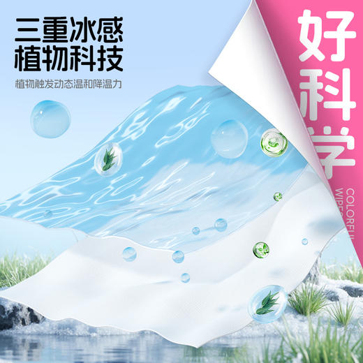【FX】怡恩贝&球球大作战联名款便携祛汗降温湿巾 商品图1