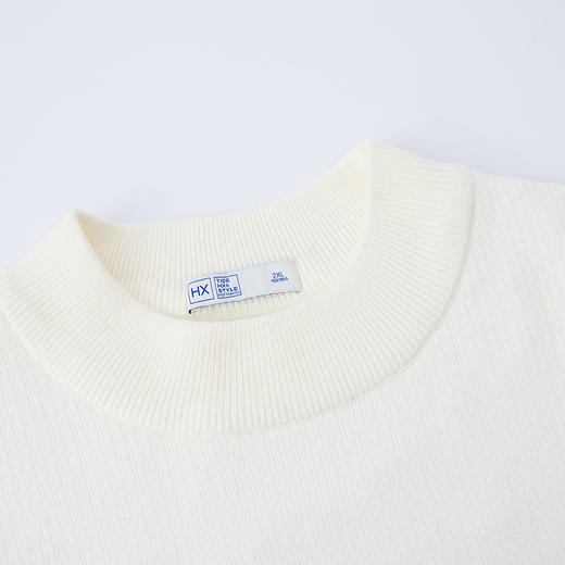 HX 冬季中领毛衫S107444417101 商品图3