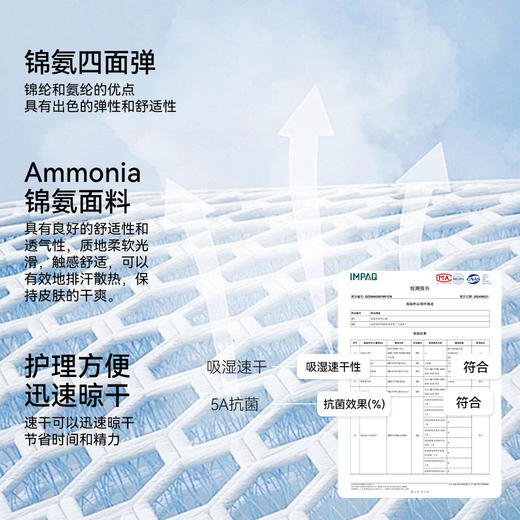 【英氏】【5A抑菌+速干】【140-170】女童长袖运动连衣裙 商品图5