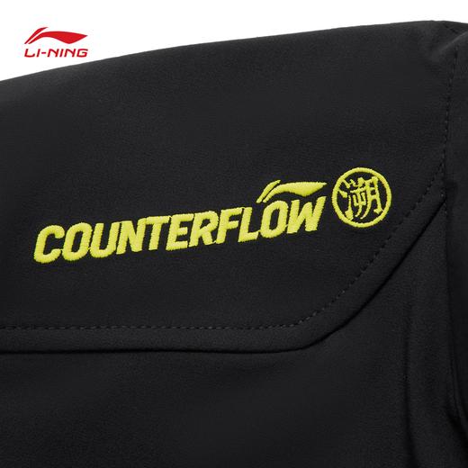 李宁CF溯男女同款反光防泼水宽松单马甲AMDV109 商品图8
