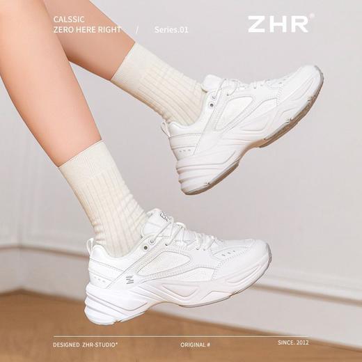 ZHR则则厚底透气老爹鞋增高显瘦女鞋春季新款ins百搭休闲运动鞋女 商品图5