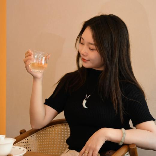 【茶香器韵】翡翠狼牙  天然玉石手工雕刻  风骨入魂 坚韧不拔 商品图4