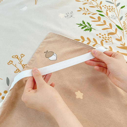 【品牌直发】加倍生活 A类水洗棉印花/纯色旅行隔脏睡袋 可水洗机洗 商品图7