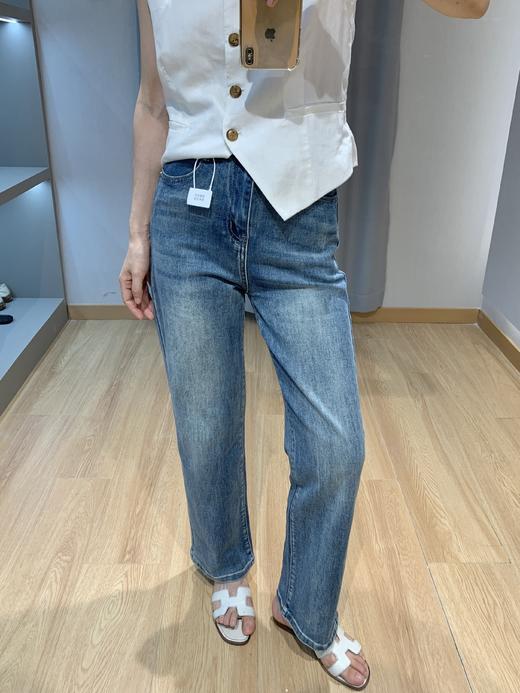 3种长度可选⚠️舒服到飞起❗M*CO同款【重工水洗 直筒牛仔裤】品牌尾单捡漏牛货！！官网售价500➕开团秒  ✅高含72.8%土耳其进口棉混纺面料，柔软舒适又有挺括感 商品图13