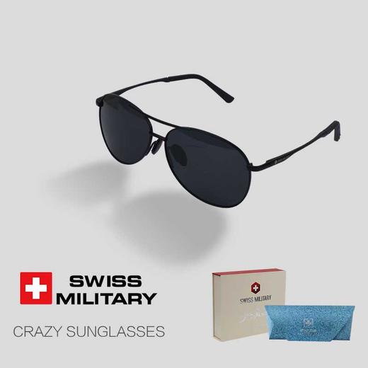 SWISS MILITARY瑞士军工光学太阳镜 潮流墨镜 商品图3